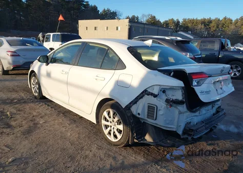 2022 Toyota Corolla Le from USA, damaged, VIN JTDEPMAE2NJ203489